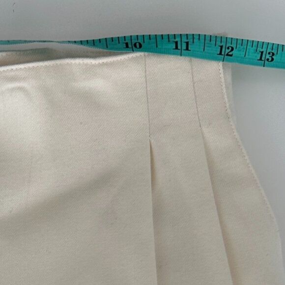 Vintage high waist 100% wool cream trousers - Picture 7 of 9